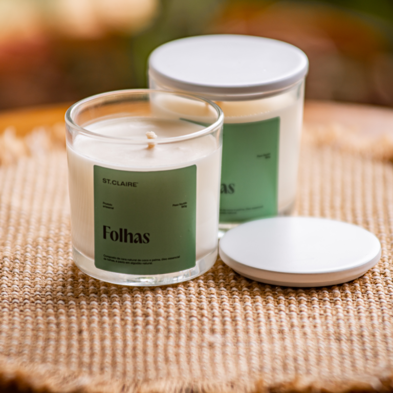 Vela Aromática 180g - Folhas