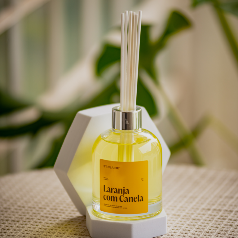 Difusor de Ambientes 200ml - Laranja com Canela