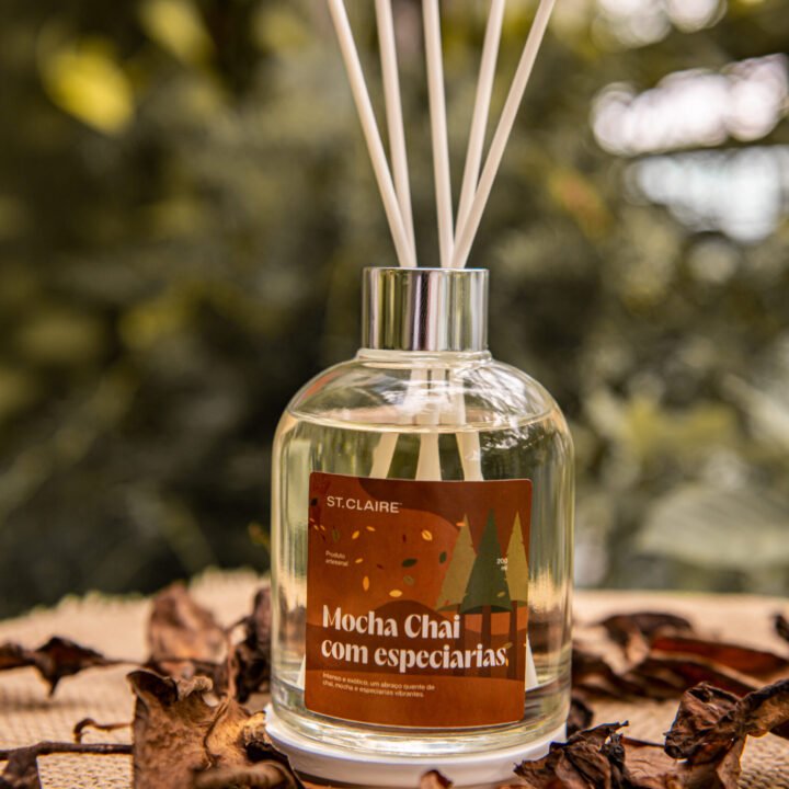 Difusor de Ambientes 200ml - Mocha Chai com Especiarias