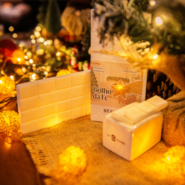 Barra de Wax Melts 85gr - Brilho da Fé