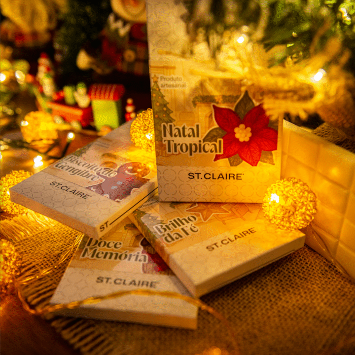 Kit 4 Barras de Wax Melts (Aromas Natalinos)