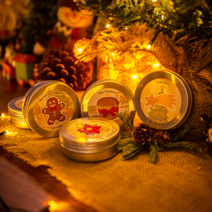 Kit Velas Natalinas ( 4 unidades • 50g cada)